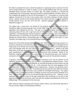 [located in close proximity to the new I-75 northbound onramp and more than 300’ from GA Hwy]