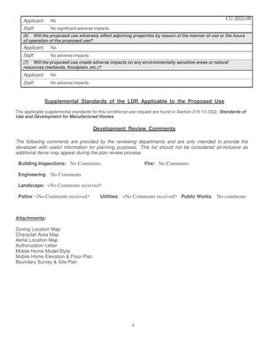 [Development Review Comments]