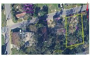 [Aerial Map with REPLACEMENT SURVEY superimposed]