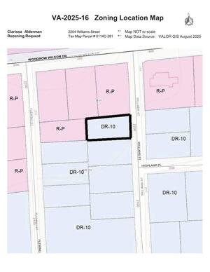 [Zoning Location Map]