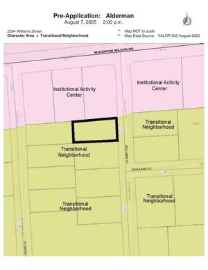 [Map: Character Area = Transitional Neighborhood]