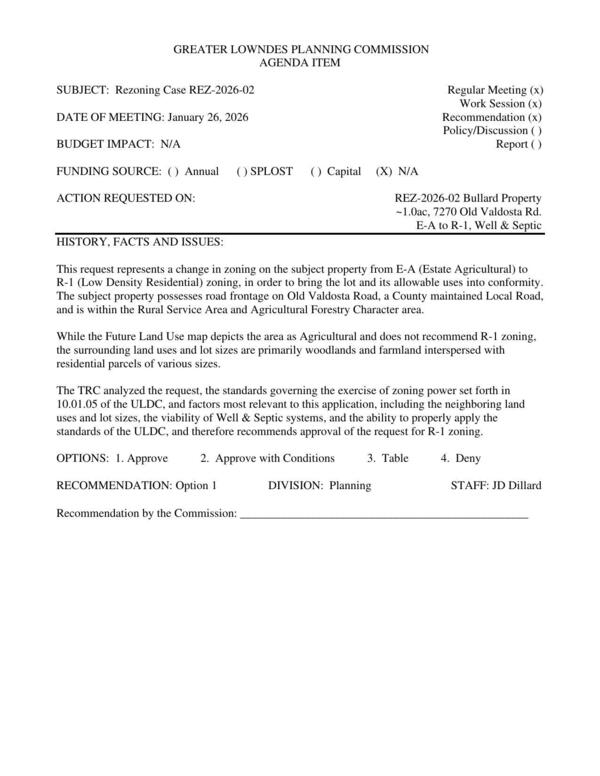 [to bring the lot and its allowable uses into conformity.]