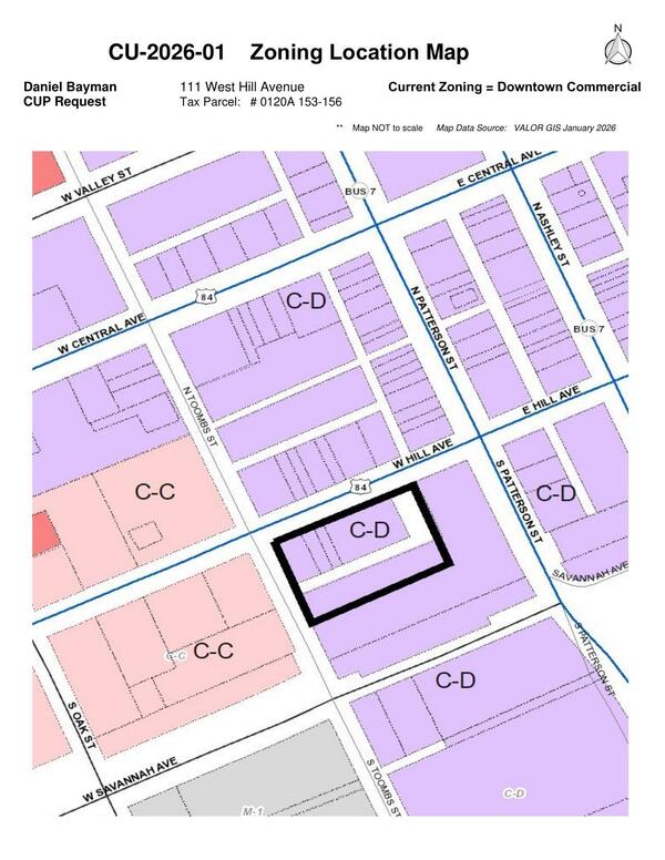 [Zoning Location Map]