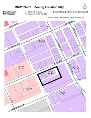 [Zoning Location Map]