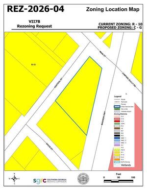 [Zoning Location Map]
