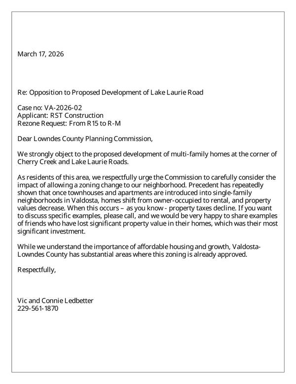 Applicant: RST Construction