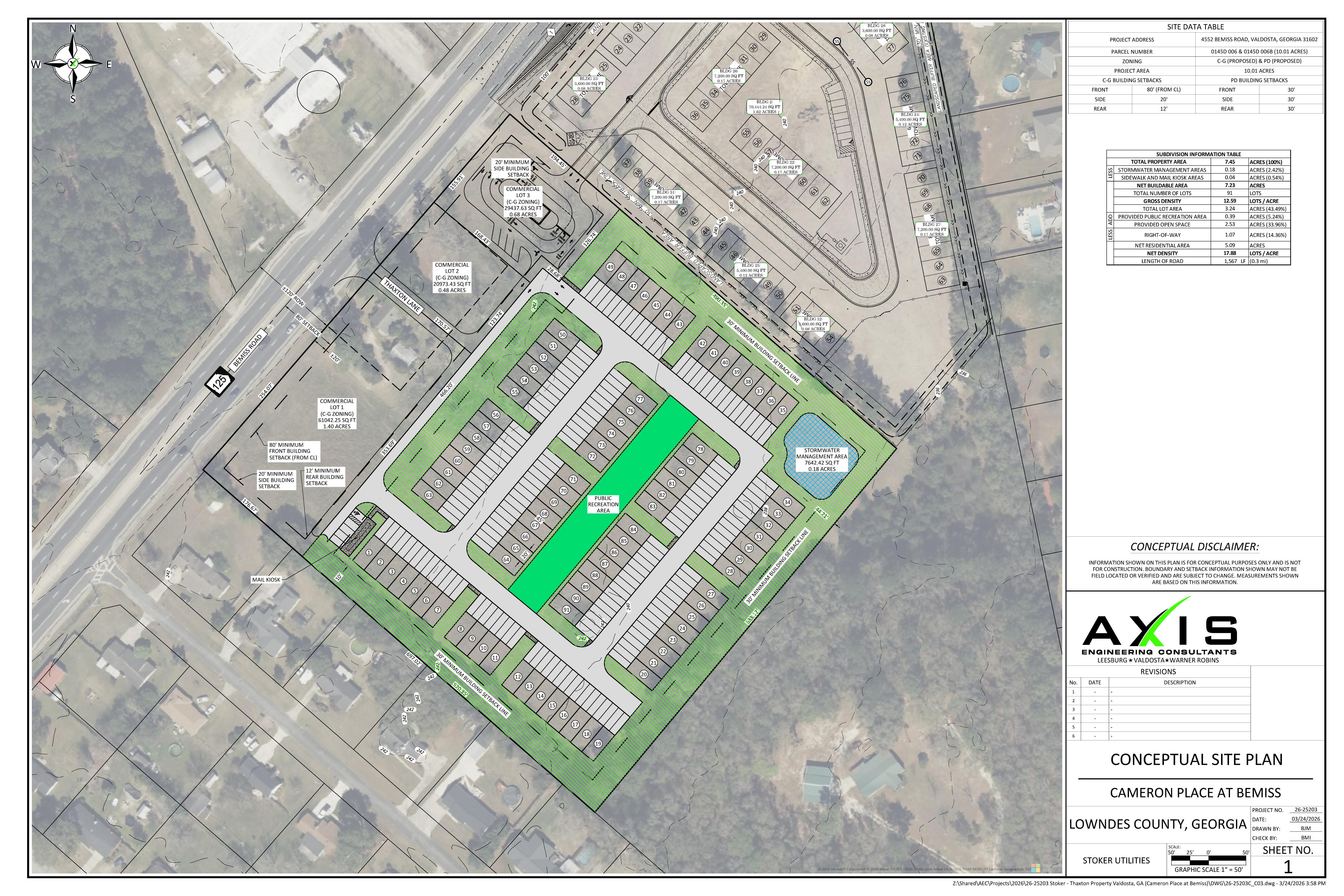 CONCEPTUAL SITE PLAN