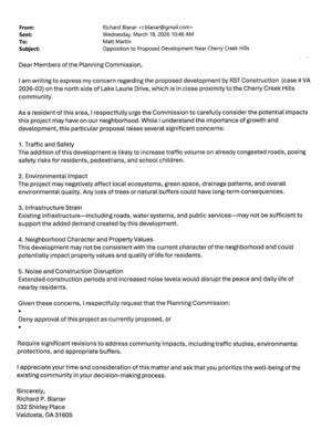 [safety risks for residents, pedestrians, and school children.]