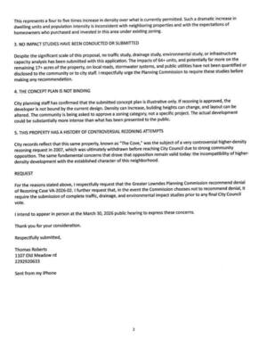 [dwelling units and population intensity is inconsistent with neighboring properties and with the expectations of]