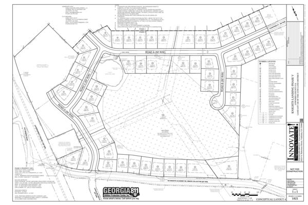Survey and layout: Knights Landing Phase V