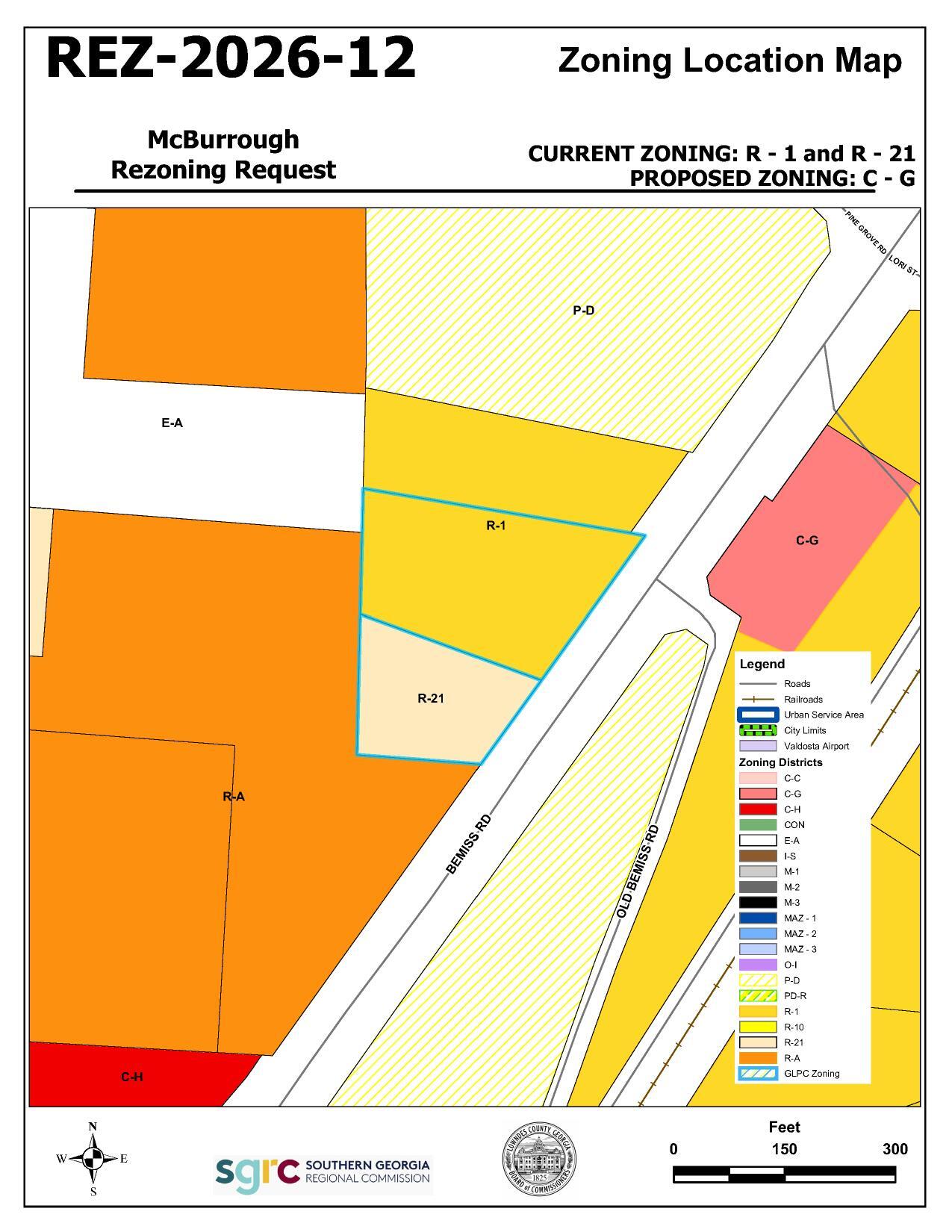 Zoning Location Map