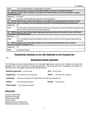 [Development Review Comments]