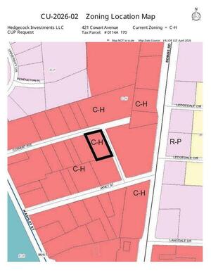 [Zoning Location Map]