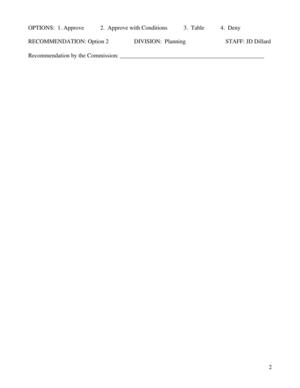 [Staff recomments approval with 2 conditions]