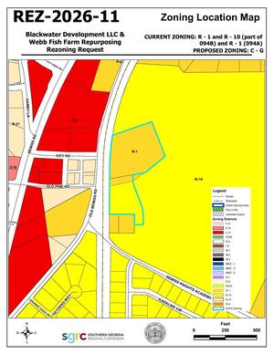 [Zoning Location Map]