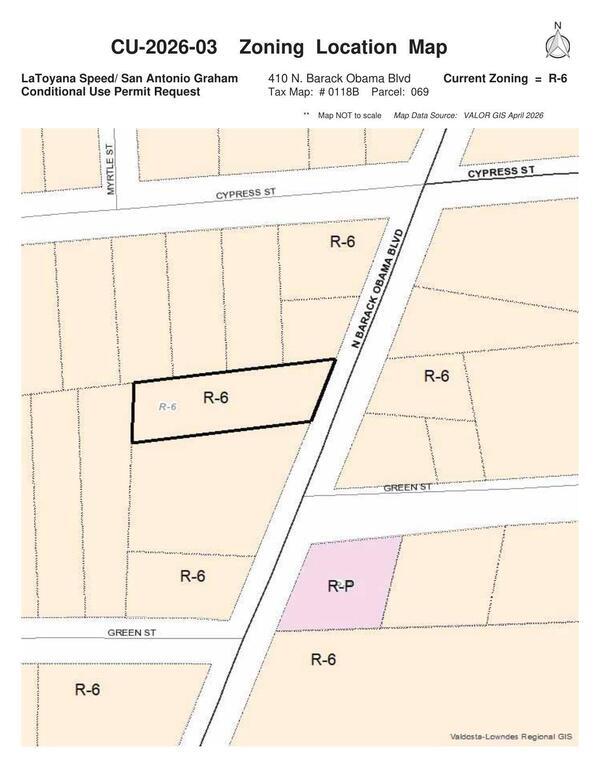 [Zoning Location Map]