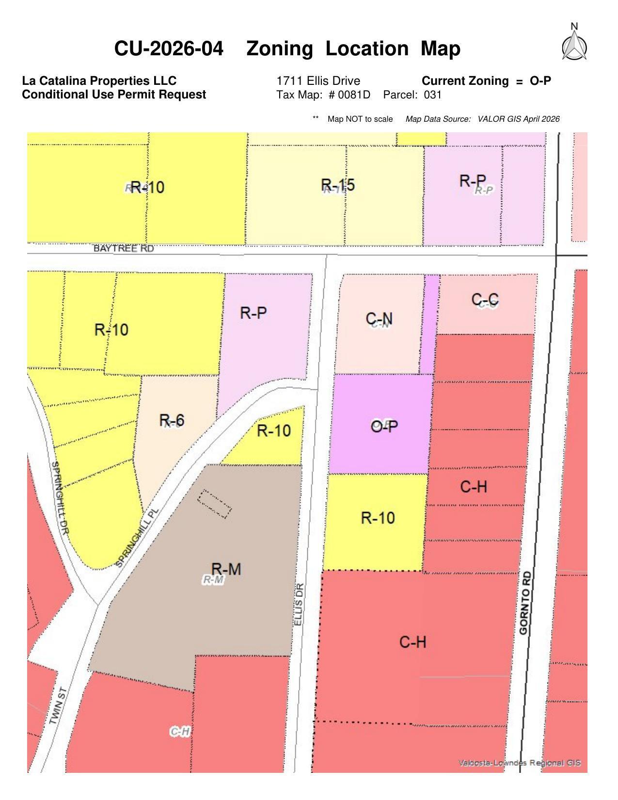 Zoning Location Map