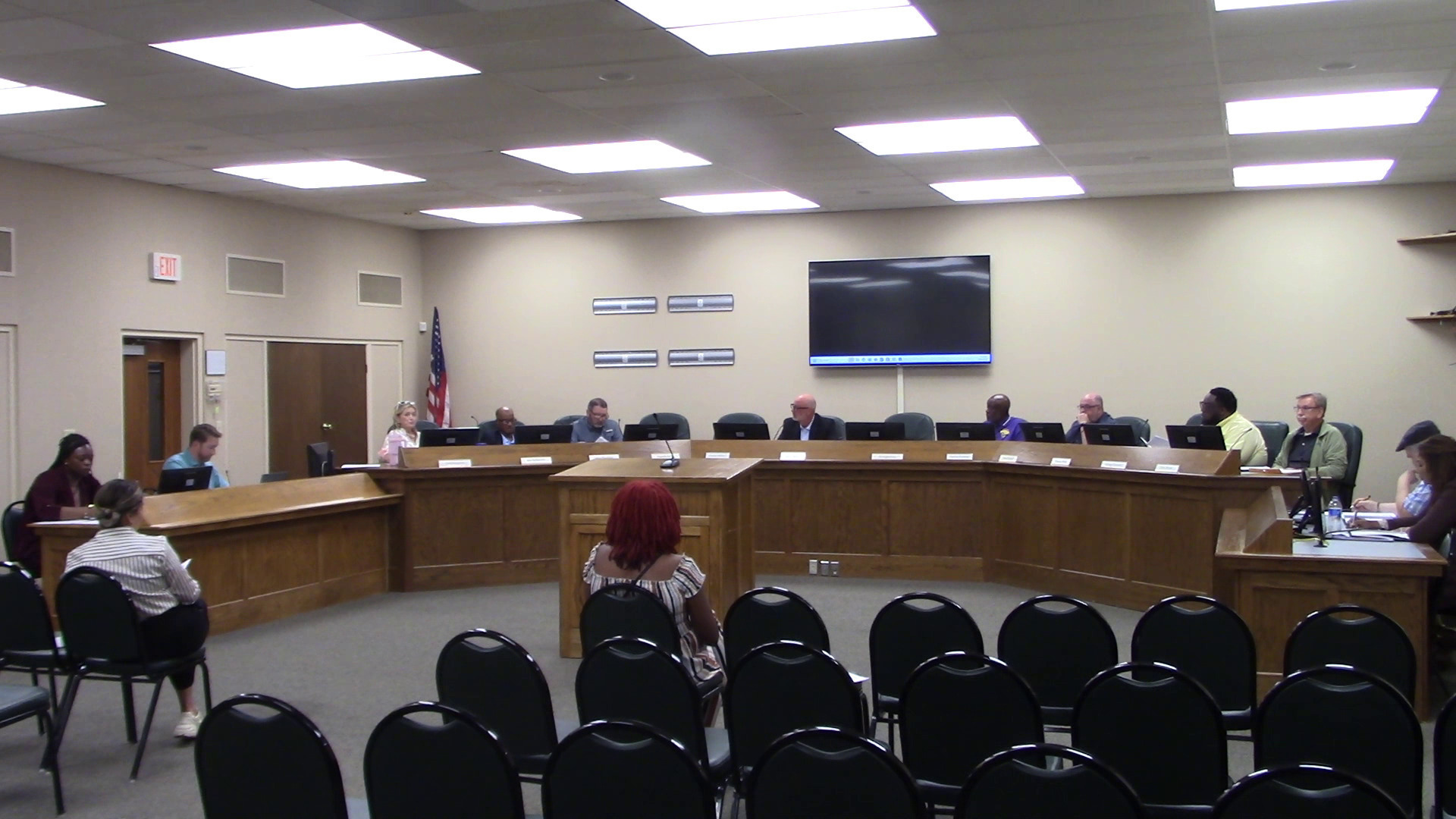 Movie: Commissioner Touchton recused himself on REZ-2026-13