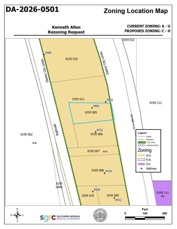 [Zoning Location Map]