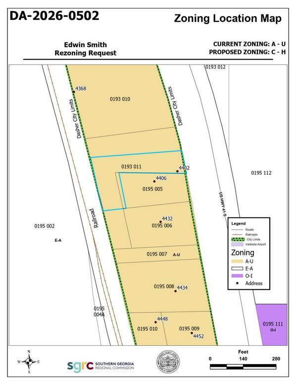 [Zoning Location Map]