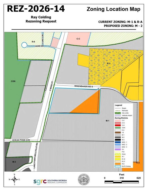 [Zoning Location Map]