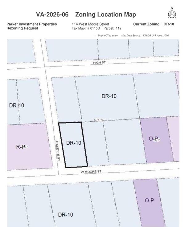 [Zoning Location Map]