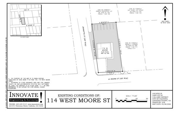 [Existing Conditions of 114 West Moore St]