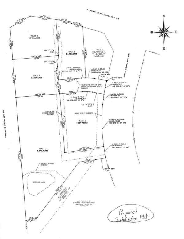 [Proposed Subdivision Plat]