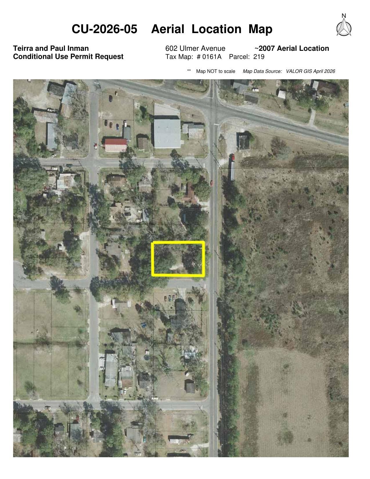 Aerial Location Map