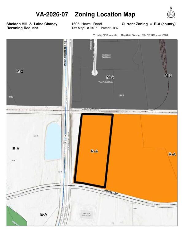 [Zoning Location Map]