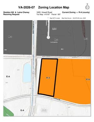 [Zoning Location Map]