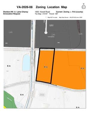 [Zoning Location Map]