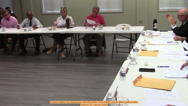[Franklin Bailey, Ron Bythwood, Vicki Rountree, Chris Webb, James Miller came in later]