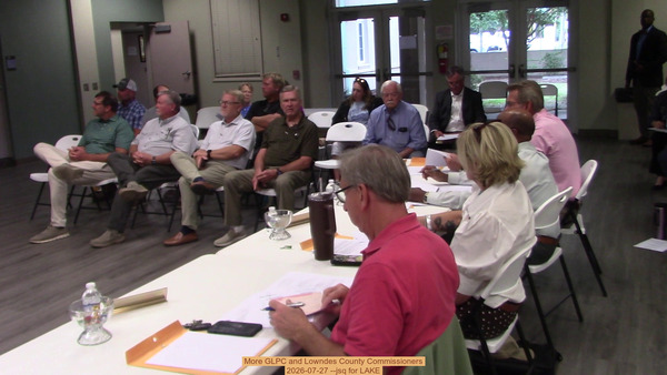 [More GLPC and Lowndes County Commissioners]