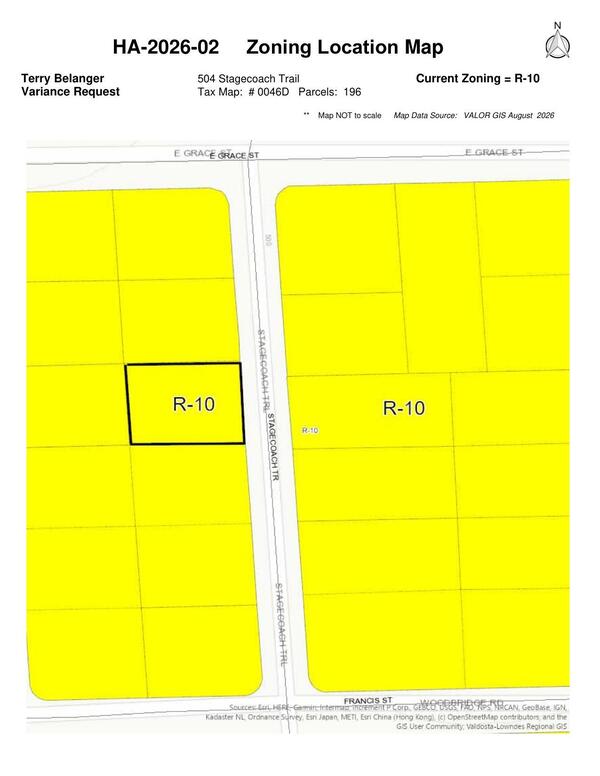 [Zoning Location Map]