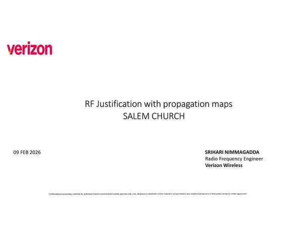 [RF Justification with propagation maps SALEM CHURCH]