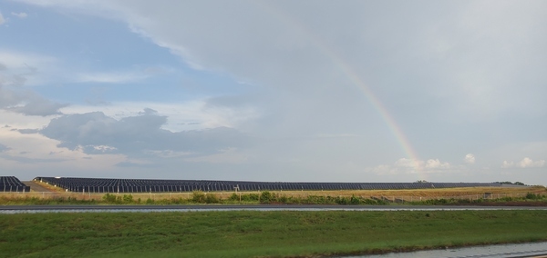 Rainbow solar power