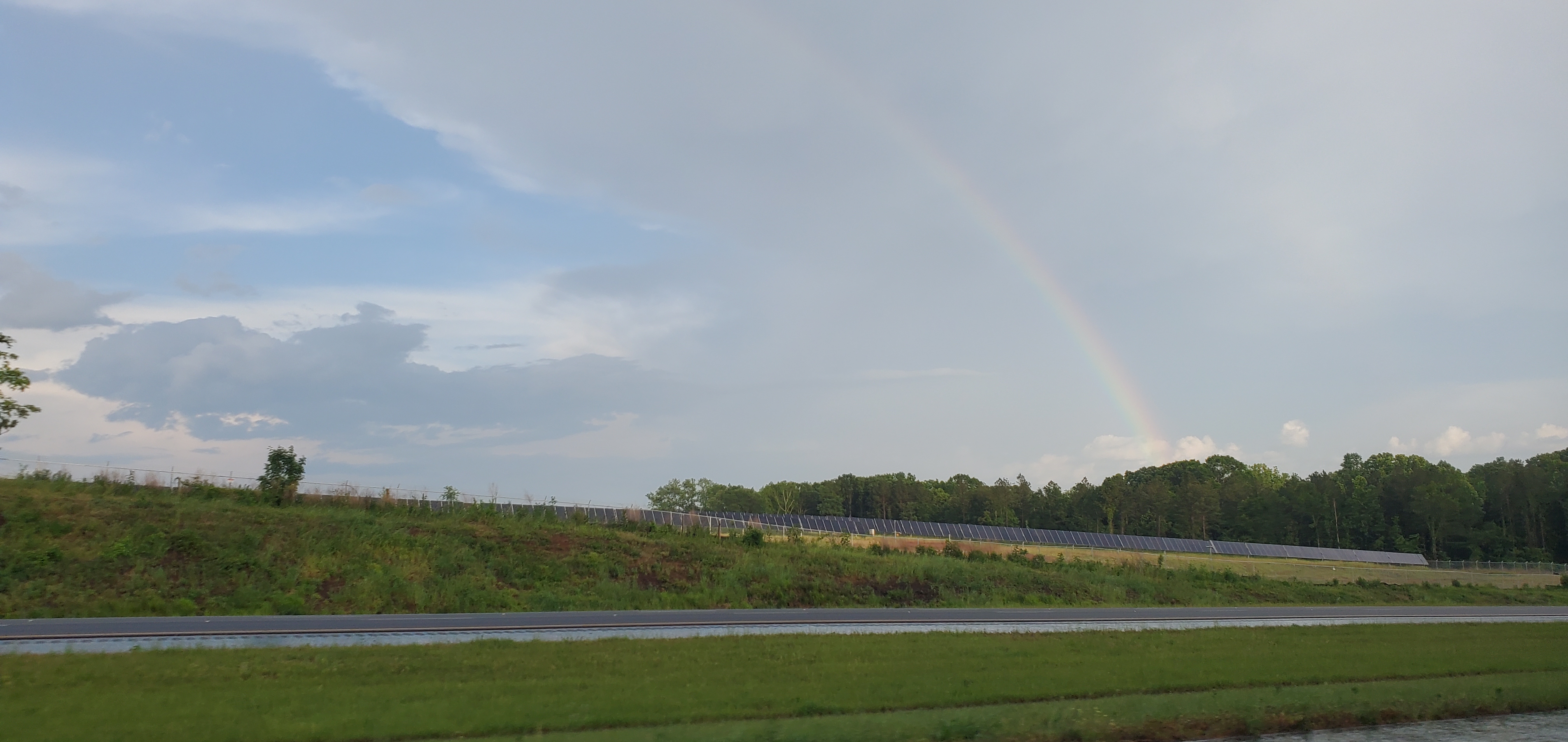 Rainbow solar end