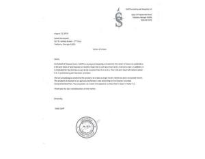 [Letter of Intent from Cody Califf]