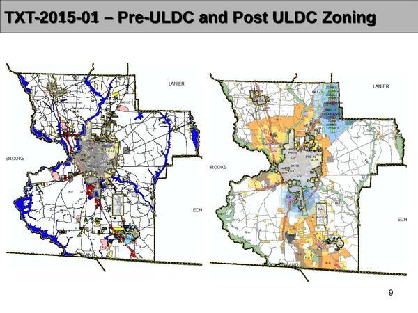 Pre-ULDC and Post ULDC Zoning
