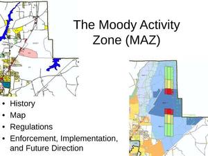 [The Moody Activity Zone (MAZ)]