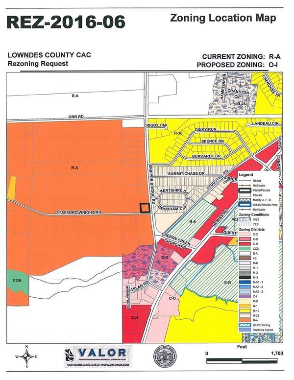 Zoning Location Map