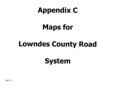 [Appendix C Maps]