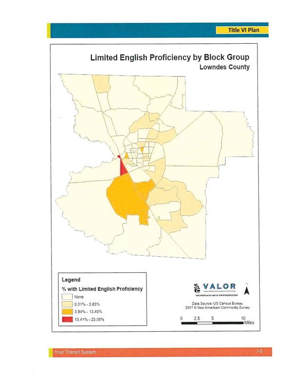 Limited English Proficiency by Block Group