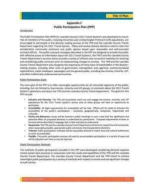 [Public Participation Plan (PPP)]