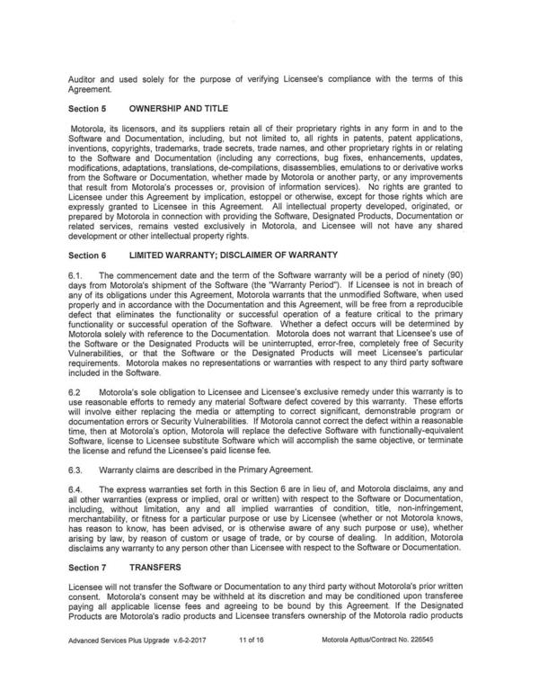 Section 5 OWNERSHIP AND TITLE