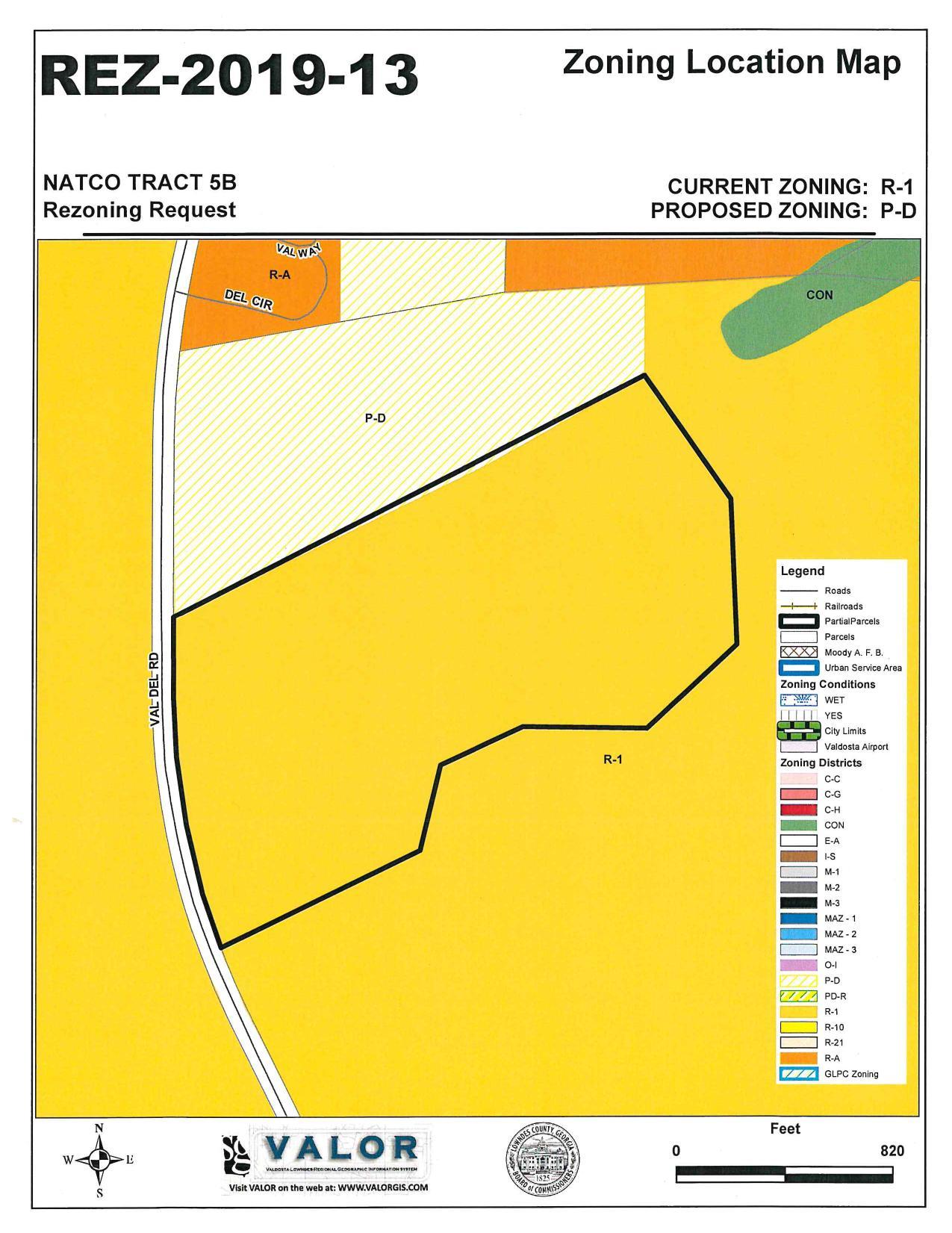 Zoning Location Map