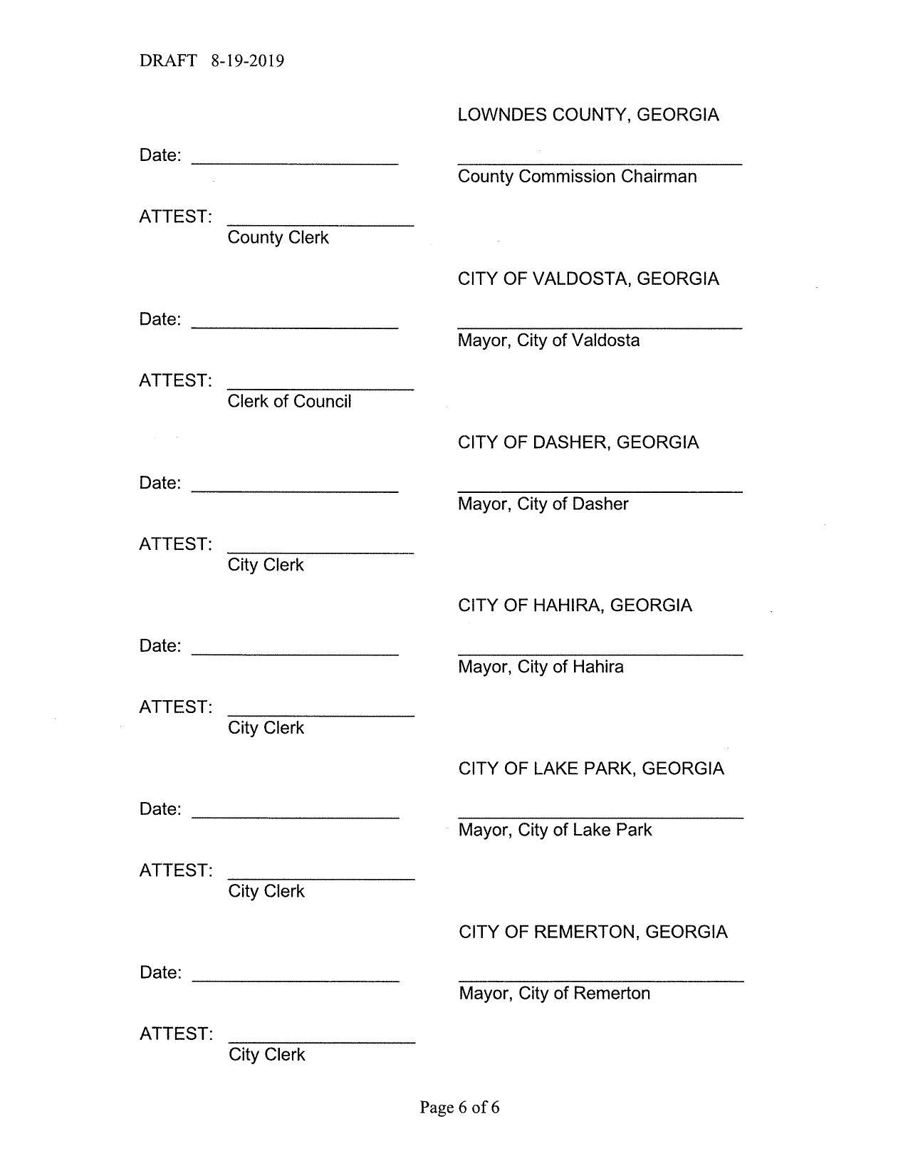 Signatures, county, Valdosta, Dasher, Hahira, Lake Park,emerton