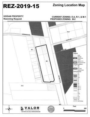 [Zoning Location Map]