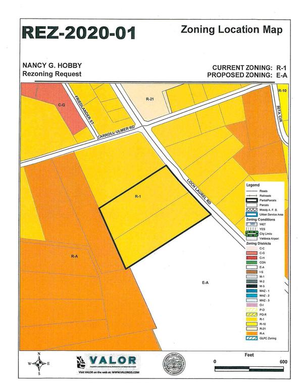 Zoning Location Map